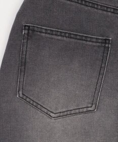 WEGO フリンジロングスリットデニムスカート