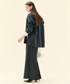 BEIGE， MONTAIGNE / ウールオーバーサイズシャツ