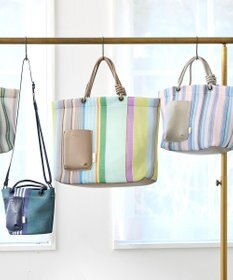 ROOTOTE 1084【手洗い可能】SC.デリ.ストライプ.ウエッファ-B