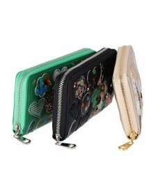 tsumori chisato CARRY tcパッチワーク ラウンドファスナー長財布