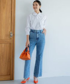 組曲 L 【ボウタイ付き】メッセージシャーティング シャツ