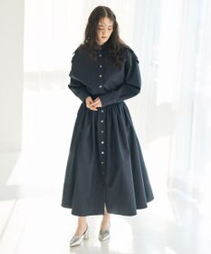 #Newans レイヤードデザインシャツワンピース