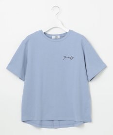 J.PRESS LADIES L エンブロイダリー ロゴ Tシャツ