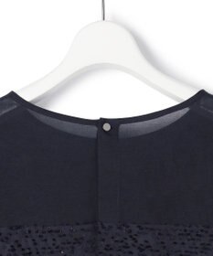 23区 カットジャカードコンビ シアー ブラウス