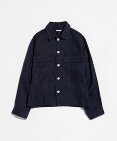 LENO LINEN WORK SHIRTS《UNISEX》リネンワークシャツ