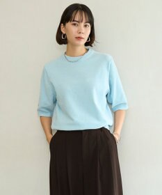 UNFILO L ベロアモール ハーフスリーブニット