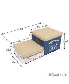 PET PARADISE ペットパラダイス スヌーピー ２段 ステップ 収納付き ゆとり