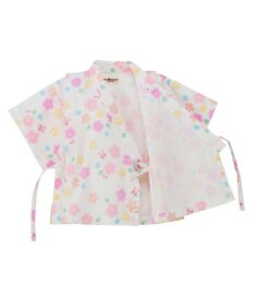 MIKI HOUSE HOT BISCUITS 【80-120cm】総柄 甚平スーツ