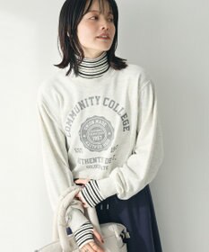 CRAFT STANDARD BOUTIQUE カレッジプリントショートプルオーバー