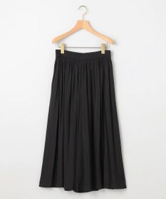 組曲 L 【WEB限定カラーあり】ギャザーライトデシン パンツ