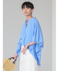 AMERICAN HOLIC 接触冷感＋ＵＶカット　ギャザースリーブブラウス