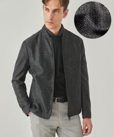 GOTAIRIKU 新素材【洗える/シワになりにくい/ストレッチ】カラミプリント MA-１ブルゾン