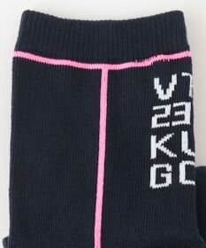 23区GOLF 【WOMEN】ネオンライン ショートソックス