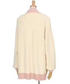 une nana cool カラーブロッキング　カーディガン