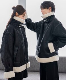 WEGO 【25年秋冬新作/ユニセックス着用ITEM/MLサイズ展開】B－3ジャケット