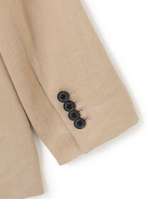 BEIGE， MICA / リネンブレンドテーラードジャケット