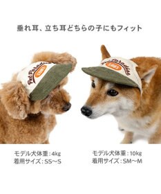 PET PARADISE ペットパラダイス コーデュロイ ロゴキャップ 4S～3S/SS～S
