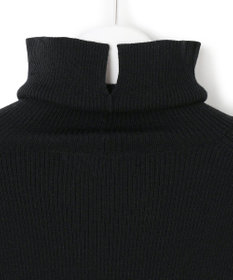 23区 L 【見上愛さん着用/VERY掲載/洗える】ウーステッドウール リブタートル ボーダー ニット