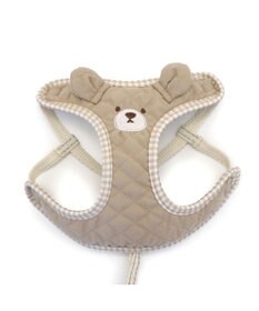 PET PARADISE ペットパラダイス くまちゃん 顔 リード付きハーネス Ｓ 小型犬