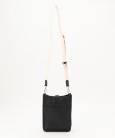 LA BAGAGERIE スクエアレザーミニショルダーバッグ