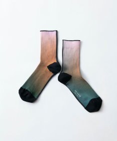 TRICOTE GRADATION LINK SOCKS／グラデーションリンクソックス
