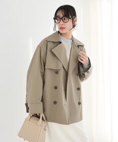 CRAFT STANDARD BOUTIQUE ワイドカフスミディトレンチコート