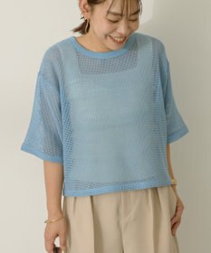 AMERICAN HOLIC メッシュボックスTシャツ