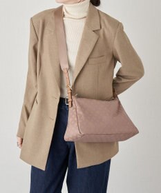 russet ナイロンジャガード2WAYショルダーバッグ(SF-274)