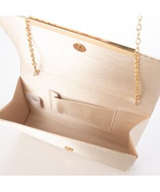 UNBILLION カシュカシュ cachecache / チェーンショルダー付きクラッチバッグ