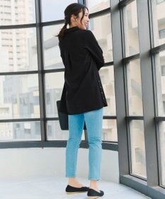 Tiaclasse 【洗える】サイドボタンシャツチュニックブラウス