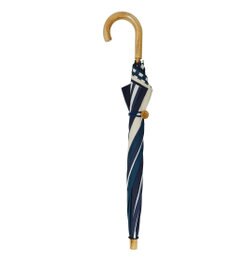 +RING 【UVカット95%以上】【UPF50＋】プラスリング レディース向け 晴雨兼用（長ショート） NVY/WHT T1300