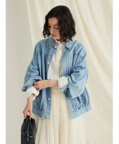 CRAFT STANDARD BOUTIQUE ライトデニムギャザーＧジャン