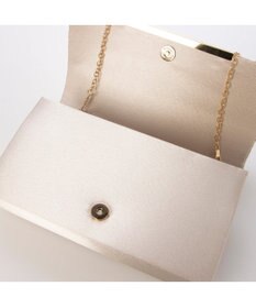 UNBILLION カシュカシュ cachecache / チェーンショルダー付きクラッチバッグ