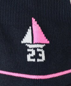 23区GOLF 【WOMEN】ネオンライン ショートソックス