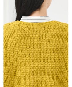 earth music&ecology ウォッシャブルケーブルプルオーバー