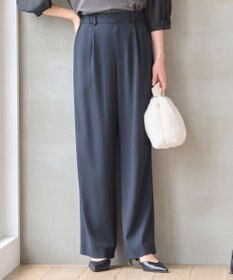 自由区 L 【セットアップ対応・洗える】トリアセジョーゼット  パンツ