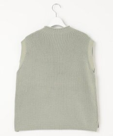 J.PRESS LADIES L 【洗える】CLEAR COTTON BLEND ニット ベスト