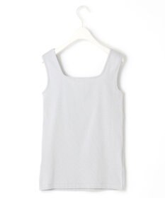 ICB 【新色追加・WEB限定カラーあり・洗える】ブロードステッチリブ タンクトップ