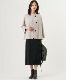 J.PRESS LADIES S ハリプルウールポンチ ナロー スカート