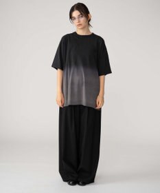 WEGO 【ユニセックス着用ITEM/MLサイズ展開】グラデーションワンポイントT（SS）