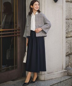 23区 S 【洗える】フルーフィーツイル フレア スカート
