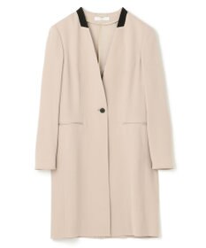 BEIGE， CINDY / ノーカラーロングジャケット
