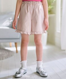 組曲 KIDS 【150-160㎝】 フリルヘムショートパンツ