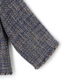 23区 GIOLICA ノーカラー ツイード ジャケット