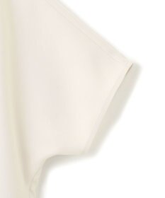 23区 L 【一部店舗限定/吸水速乾/UVカット/接触冷感】ストレッチジョーゼット フレンチスリーブ ブルゾン