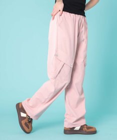 WEGO 【ウエストゴム】ビッグポケットカーゴパンツ