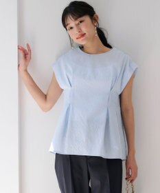 ANY SIS L 【洗える】カラミタンブラータック ブラウス