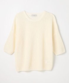 ANY 【洗濯機可/アンチピリング】ギマハーフスリーブニット