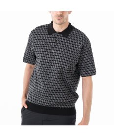 ZERO HALLIBURTON 半袖モノグラムニットポロシャツ ZHG-M5A4d 85116