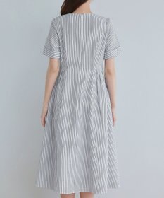 Tiaclasse 【洗える】サッカーストライプワンピース